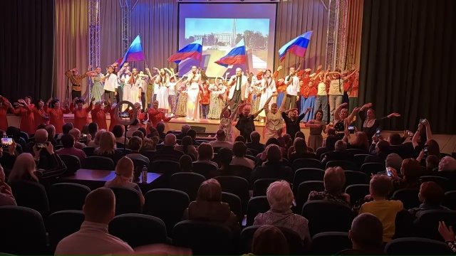 Театрализованный концерт, посвящённый Дню защитника Отечества!