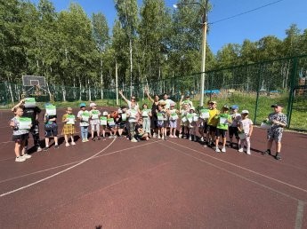 Спортивно-игровой программе в рамках «Всероссийского Олимпийского дня».
