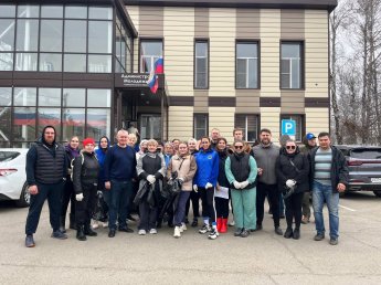  ОБЩЕПОСЕЛКОВЫЙ СУББОТНИК в рамках всероссийской акции «МЫ ЗА ЧИСТОТУ». 