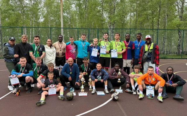 Сегодня прошел футбольный матч на кубок Главы Молодежного АО!